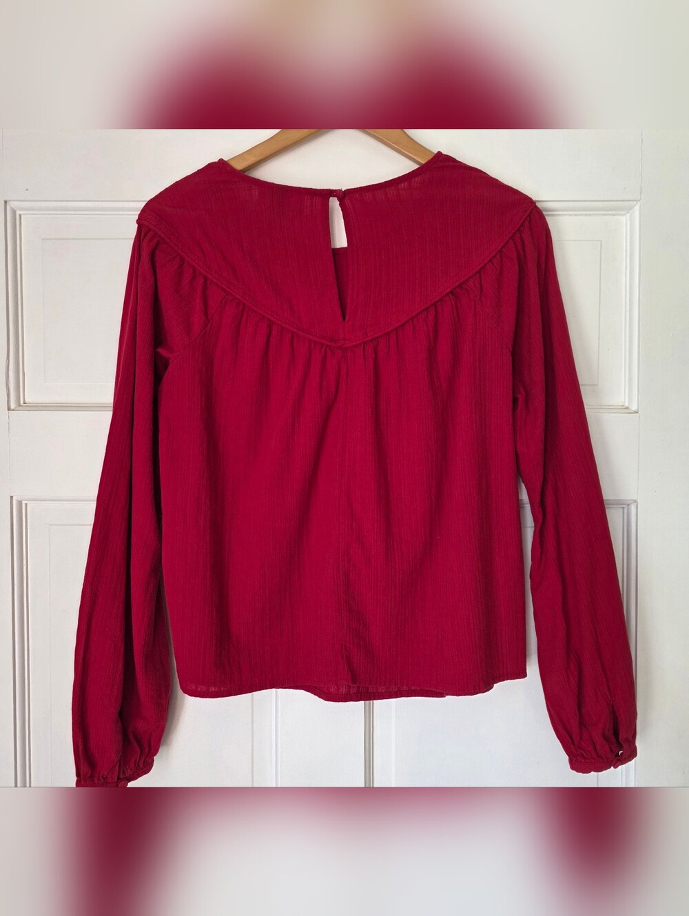 Universal Thread Red Blouse - Picture 3 of 4